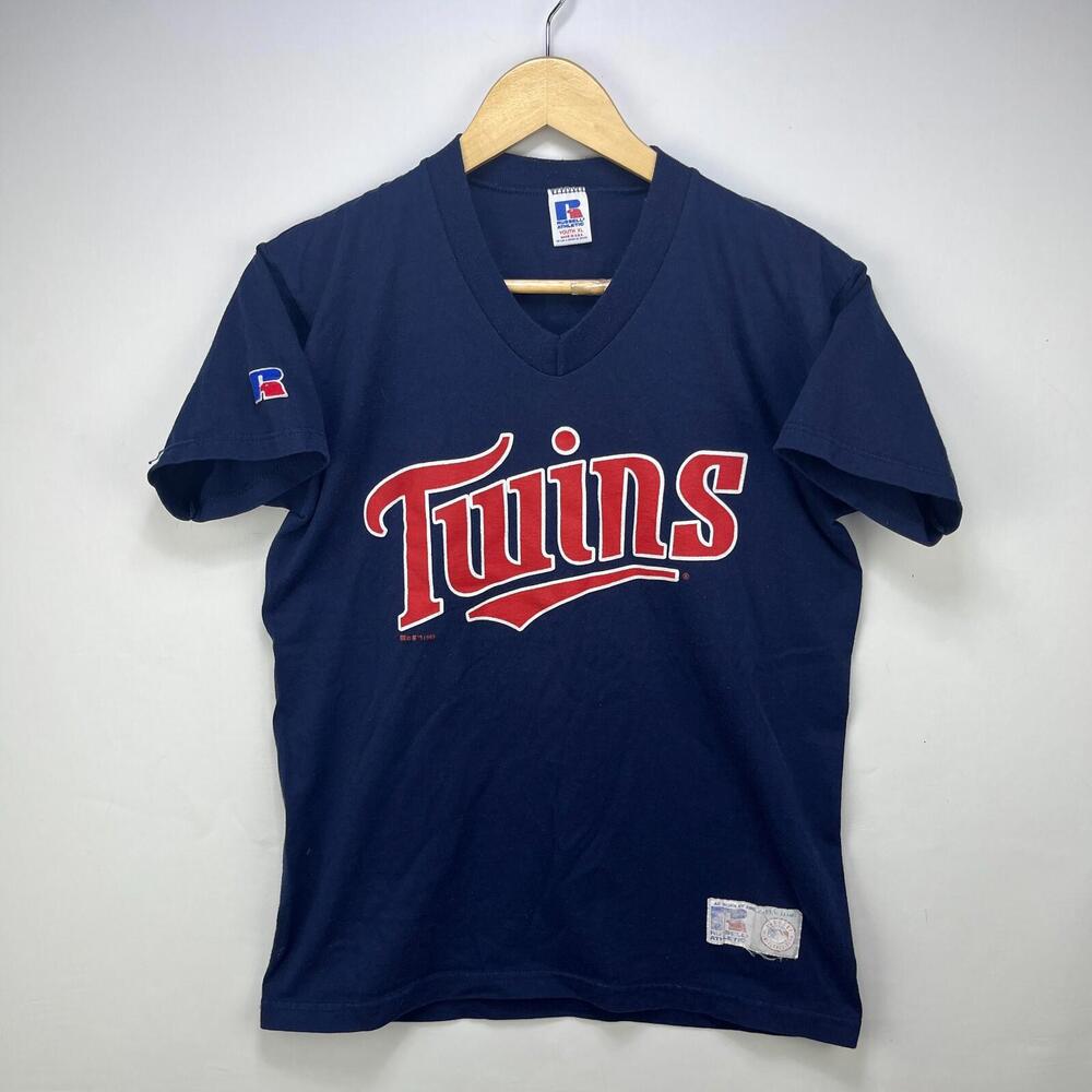 Vintage 1995 Minnesota Twins Russell T-Shirt Youth XL